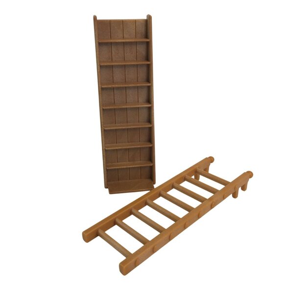 Calico Critters Furniture Kitchen Sink OvenTable Chairs Bookcase Bed Ladder - Picture 4 of 11